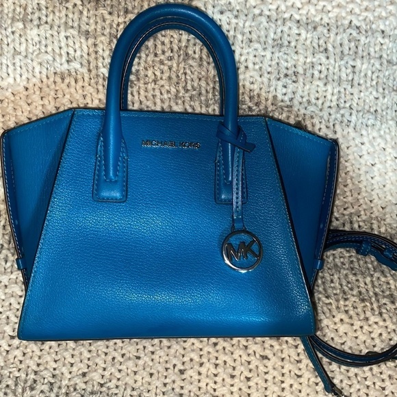 Michael Kors Avril small top zip satchel crossbody - Picture 1 of 8